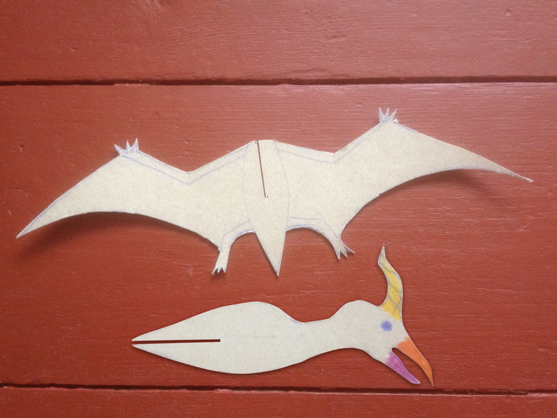 Pteranodon – díly A a B